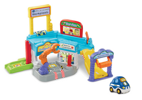 Vtech Toot Toot Cars – Werkstatt – interaktives Spielzeug – einschließlich Ayden-Auto – Spielzeug ab 1 Jahr
