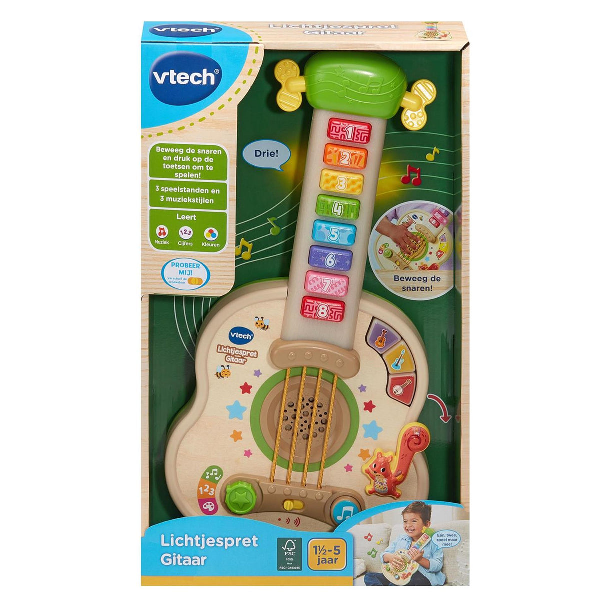 Vtech leichte Spaßgitarre