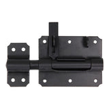 Mack 1069135 - hangslotgrendel zwart 100 mm | 5 stuks