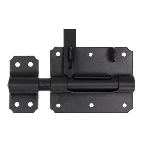 Mack 1069135 - hangslotgrendel zwart 100 mm | 5 stuks