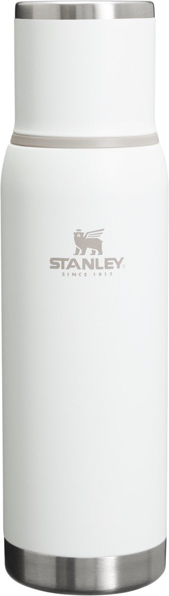 Stanley Adventure To-Go Thermosflasche 1l – 25 Stunden heiß – 27 Stunden kalt – auslaufsicher – isolierter Deckel – BPA-frei – Durchgießstopfen für kontrolliertes Ausgießen – Frost