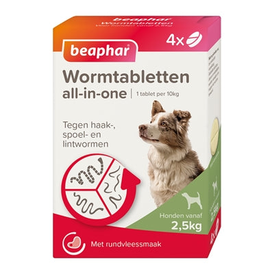 BEAPHAR WORMTABLET All-in-One Dog