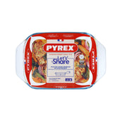 Pyrex-Auflaufform 30x21cm 2,1l Glas