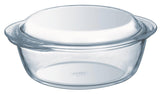 Pyrex klassische runde Auflaufform 2,1 l mit Deckel