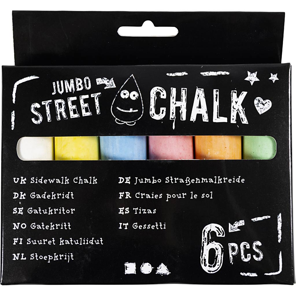 Https: www.cchobby.nl Gehwegkreide – 6 Stück – 1 Box