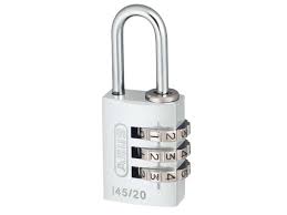 ABUS FUBOR LOCK 145 20 Silver