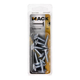 Mack 1069142 - luikschroef blauw verzinkt 6,0 x 25 mm 10st | 5 stuks