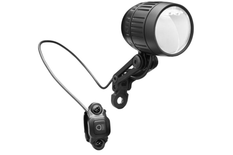 Headlight Busch und Müller Lumotec IQ -XM faisceau pour E -bike - 120 170 Lux - noir