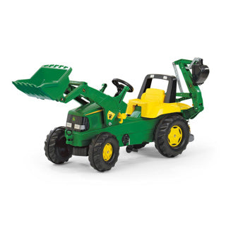 Rolly Toys Treppentraktor Rollyjunior John Deere Groen Geel