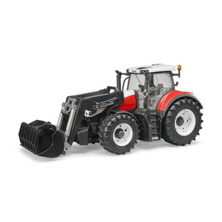 Bruder Traktor Steyr 6300 Terrus CVT mit Frontlader - Maßstab 1:16 - 45cm - 3181