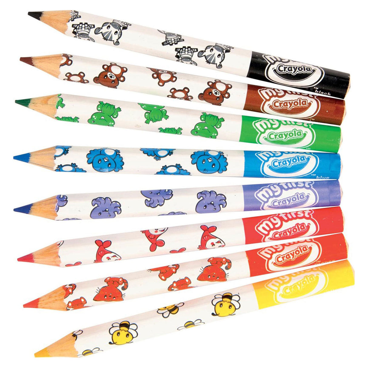 Crayola Mini Kids: lápices de colores gruesos, 8º.