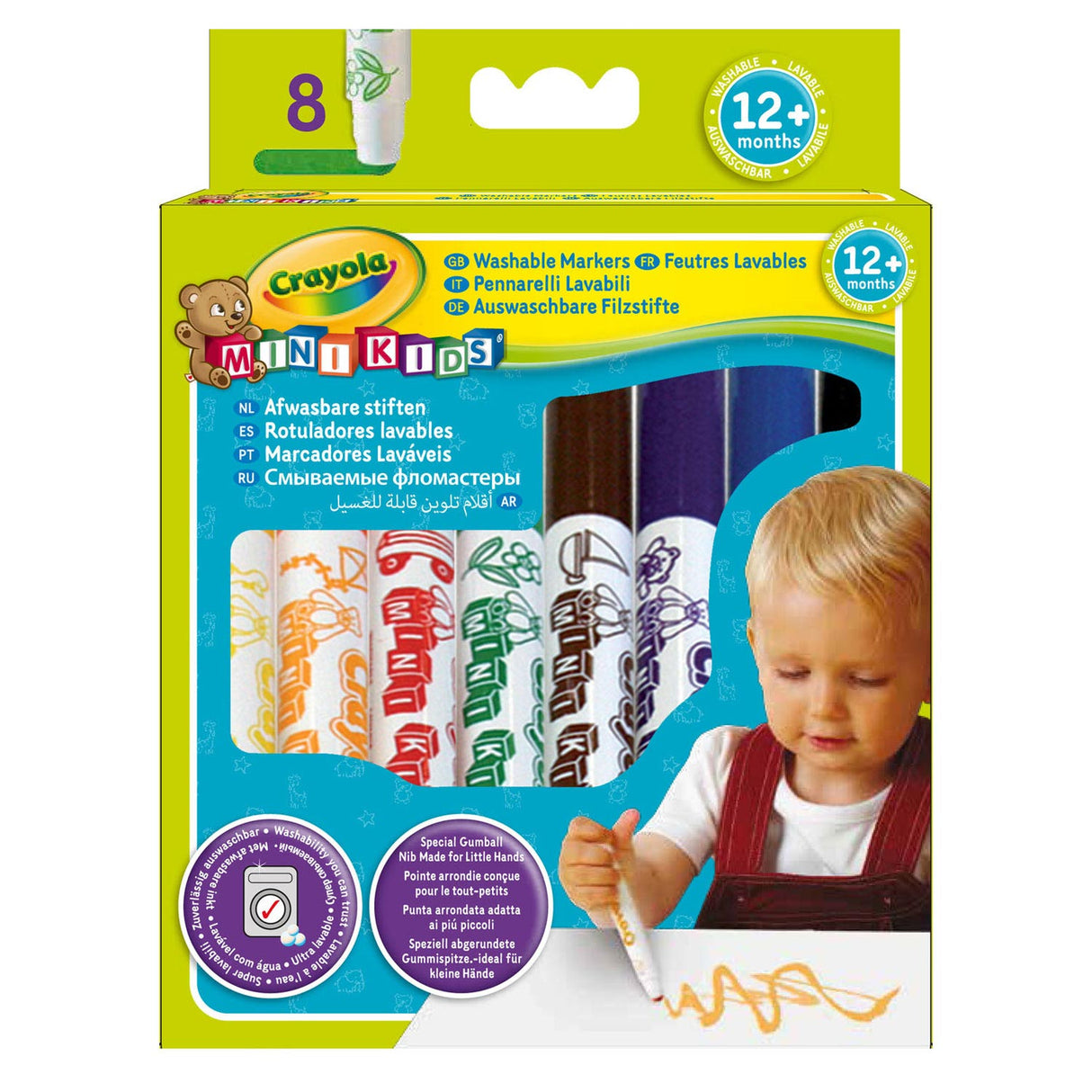 Crayola Mini Felt -tip kuglepenne, 8 ..