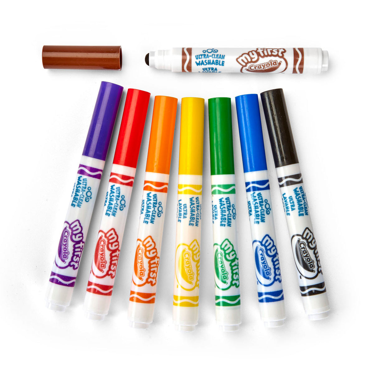 Crayola Mini filt -tip penner, 8.