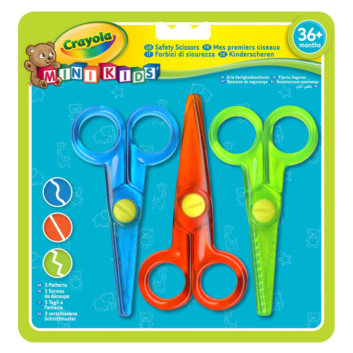 Crayola Mini Children's Scissors, 3: e.