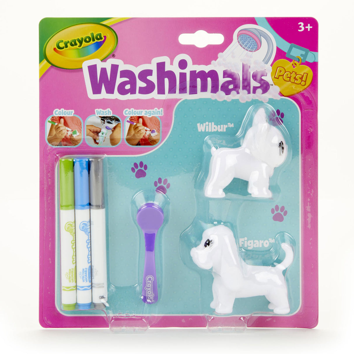 Crayola Washimals genopfyldning af hunde