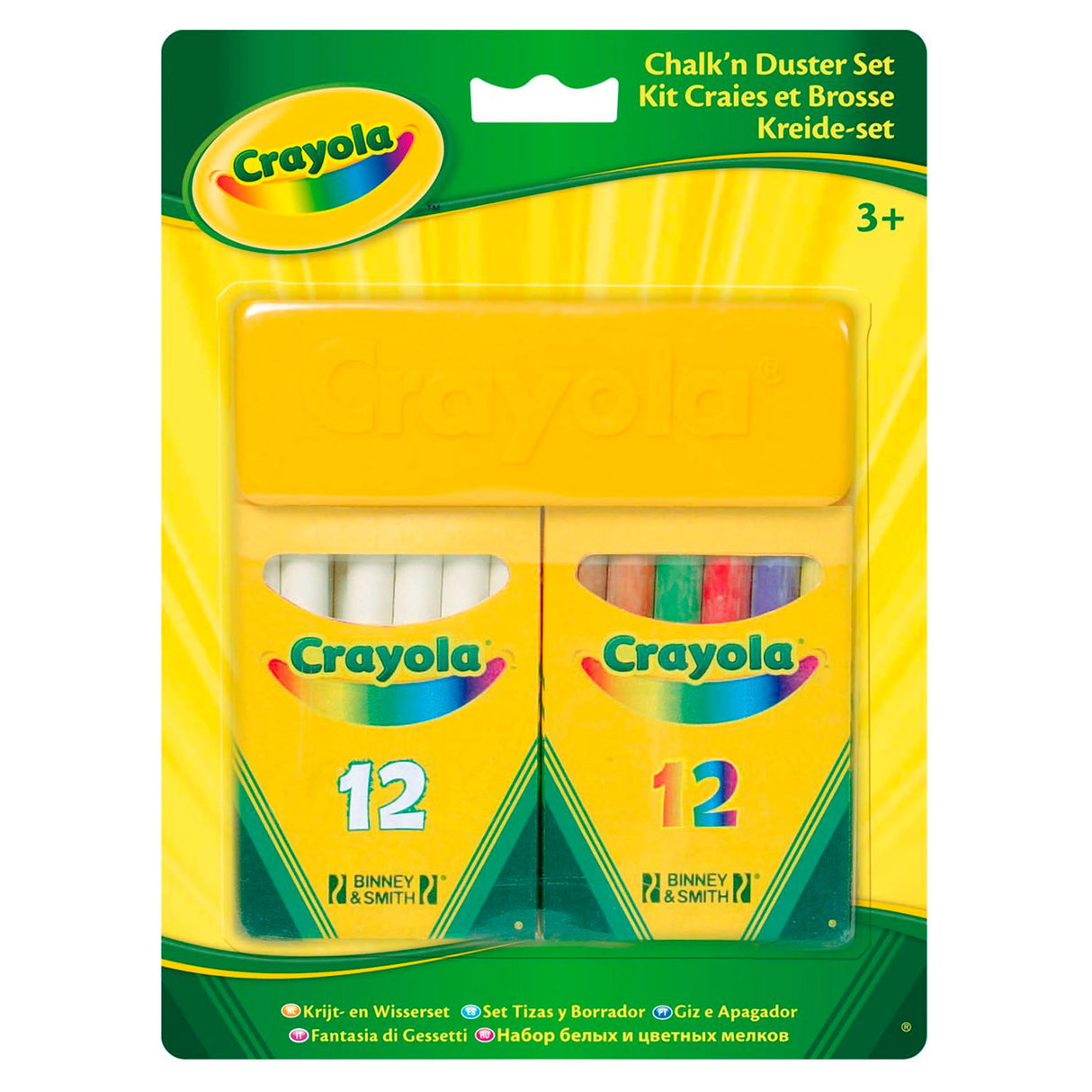 Crayola School Chalk con limpiaparabrisas