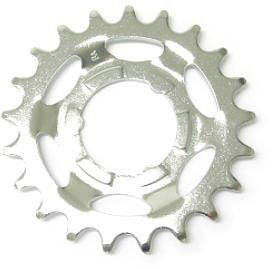 Shimano Gear 21t Internal Hub Silber