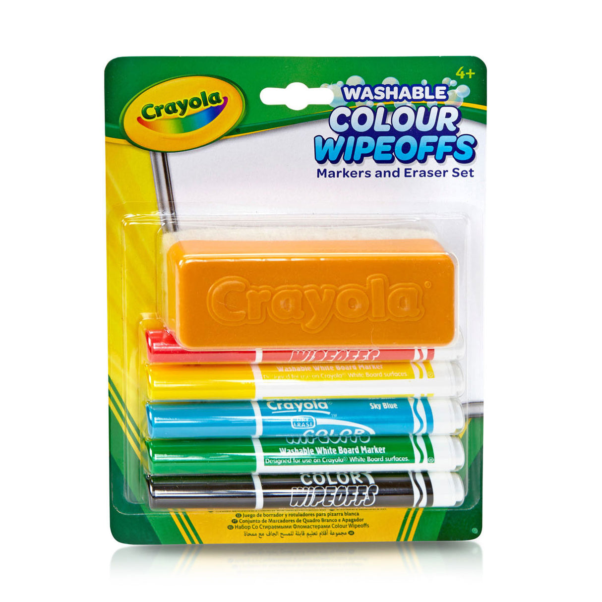 Crayola trocken wipeopoffs Marker mat Wiper, 5st.