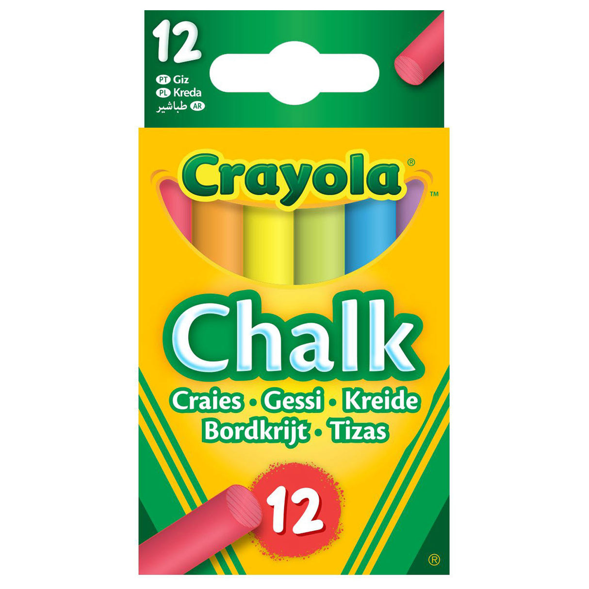 Crayola Board Chalk Color, 12 ..