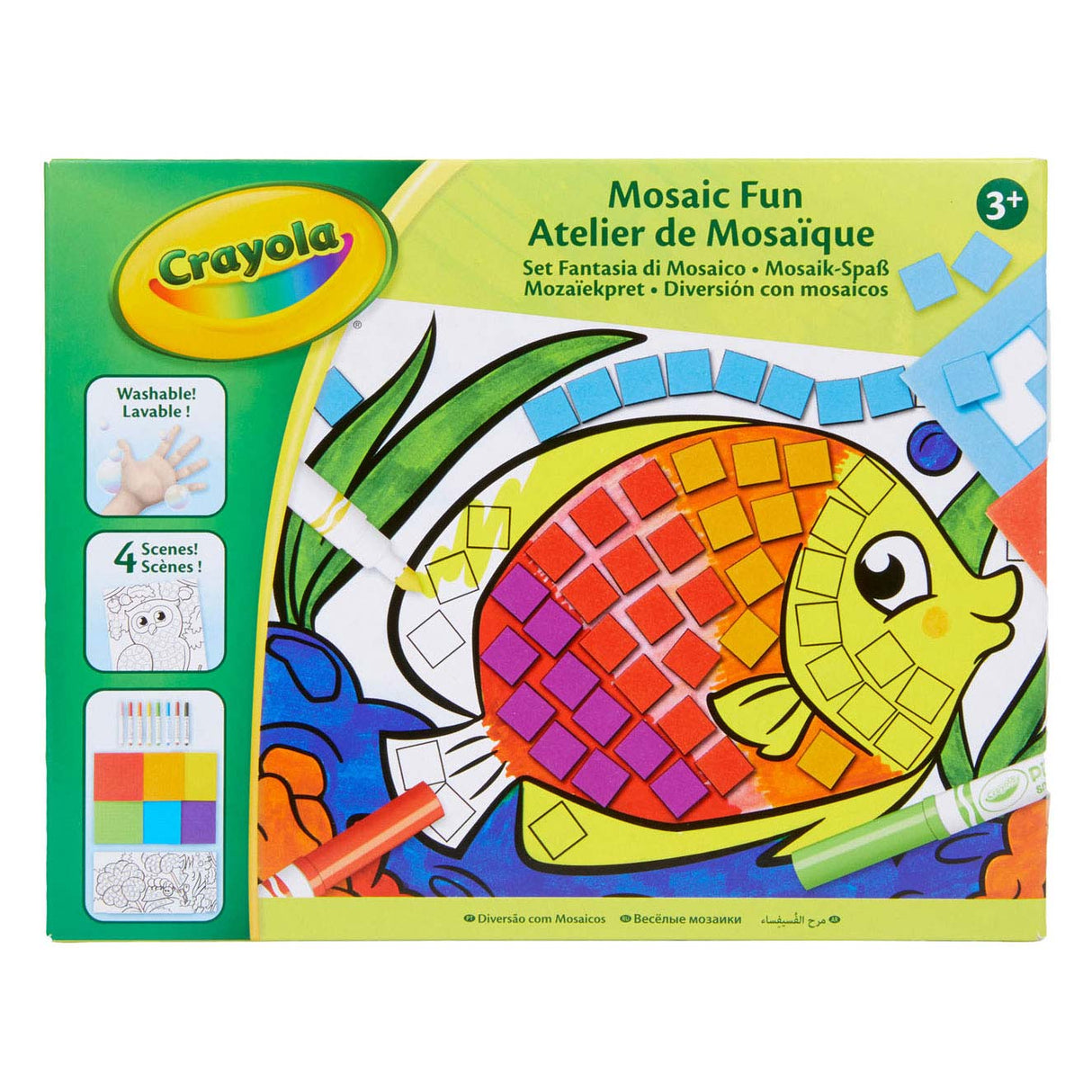 Crayola Mosaikspaß mit Stiften