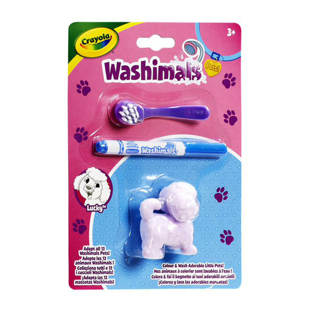 Crayola washimals dog cat