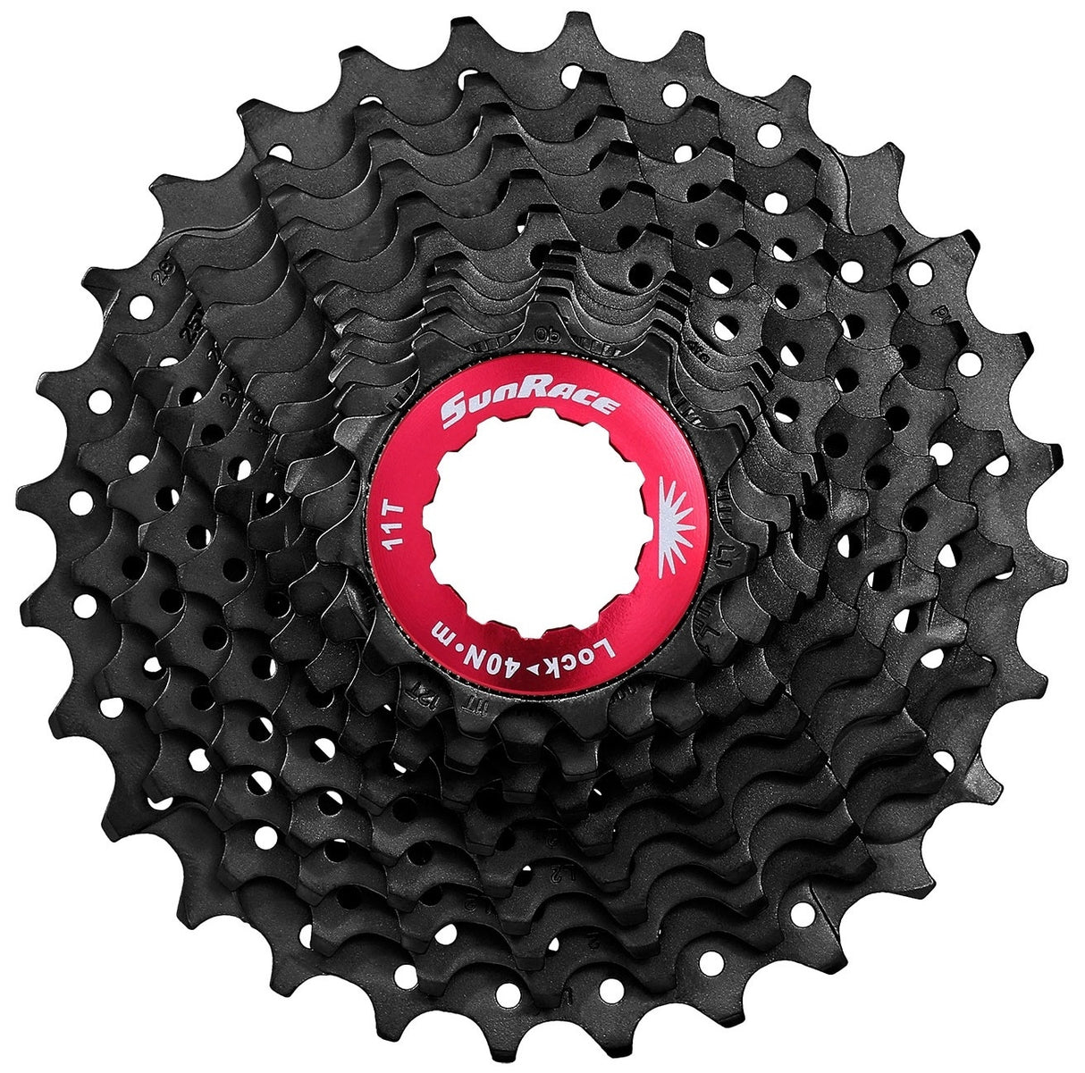 Sunrace Cassette 11 Speed ​​CSRX1 11-25T Black