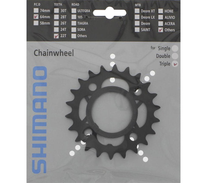 Shimano Chain Top 26t Acera FC-M391 Black