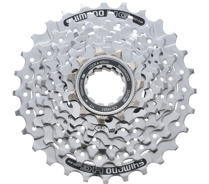 Shimano Cassette 8 Speed ​​Alivio HG51 11-30T (10 pièces en emballage d'atelier)