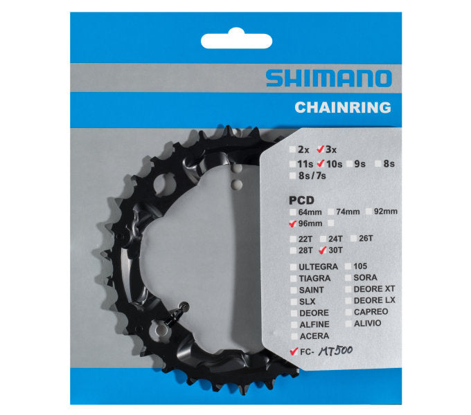 Shimano Chain Top Deore FC-MT500 30T 10V črna