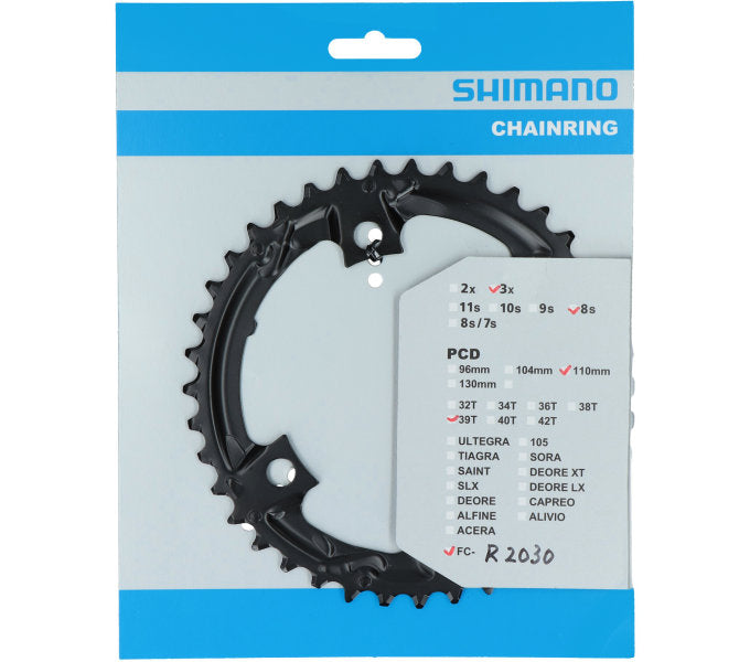 Shimano - Kette Top 39T Claris fc -r2030 - 7 8 Vitesse