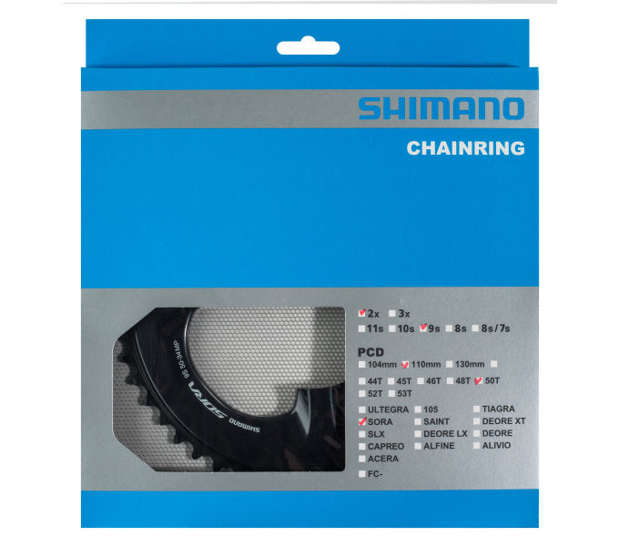 Shimano-Kette Top 50T Sora FC-R3000 9 Geschwindigkeit