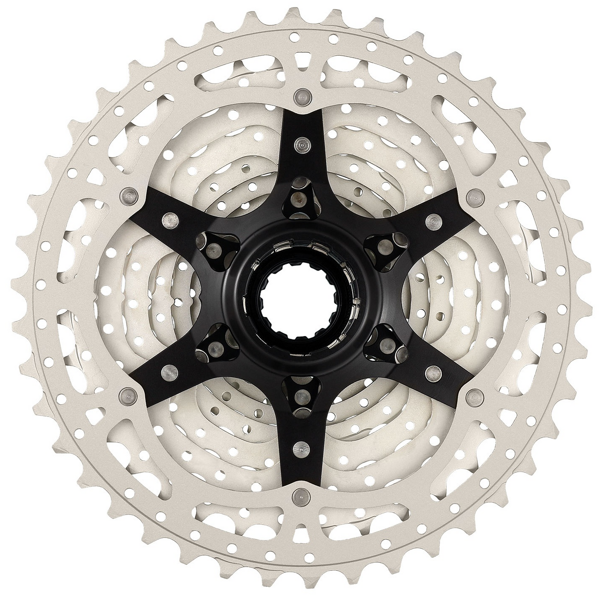 Cassette Sunrace 10 Speed ​​CS-MS3 11-46t Plata