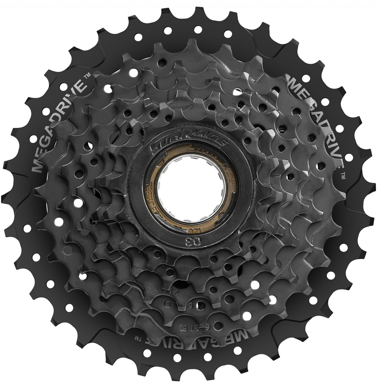 Sunrace Freewheel 7 Geschwindegkeet mfm300 14-34t schwaarz