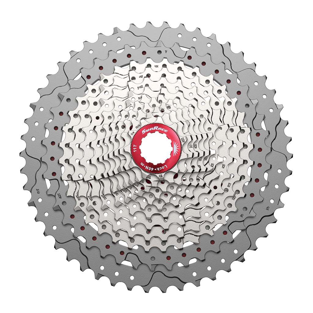 Kaseta Sunrace 11V 11-51 CSMX80 Metalowe srebro