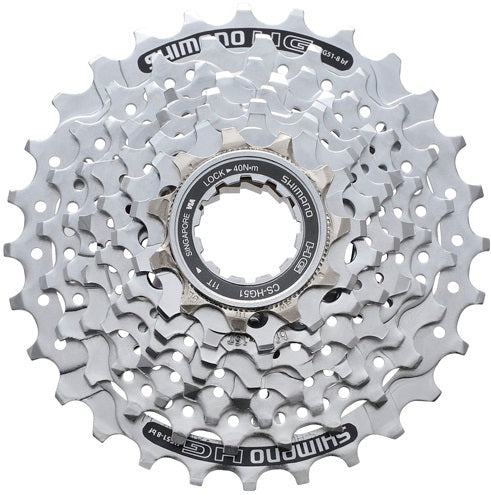 Shimano Cassette 8 Speed ​​Alivio HG51 11-30T (opakowanie w miejscu pracy)