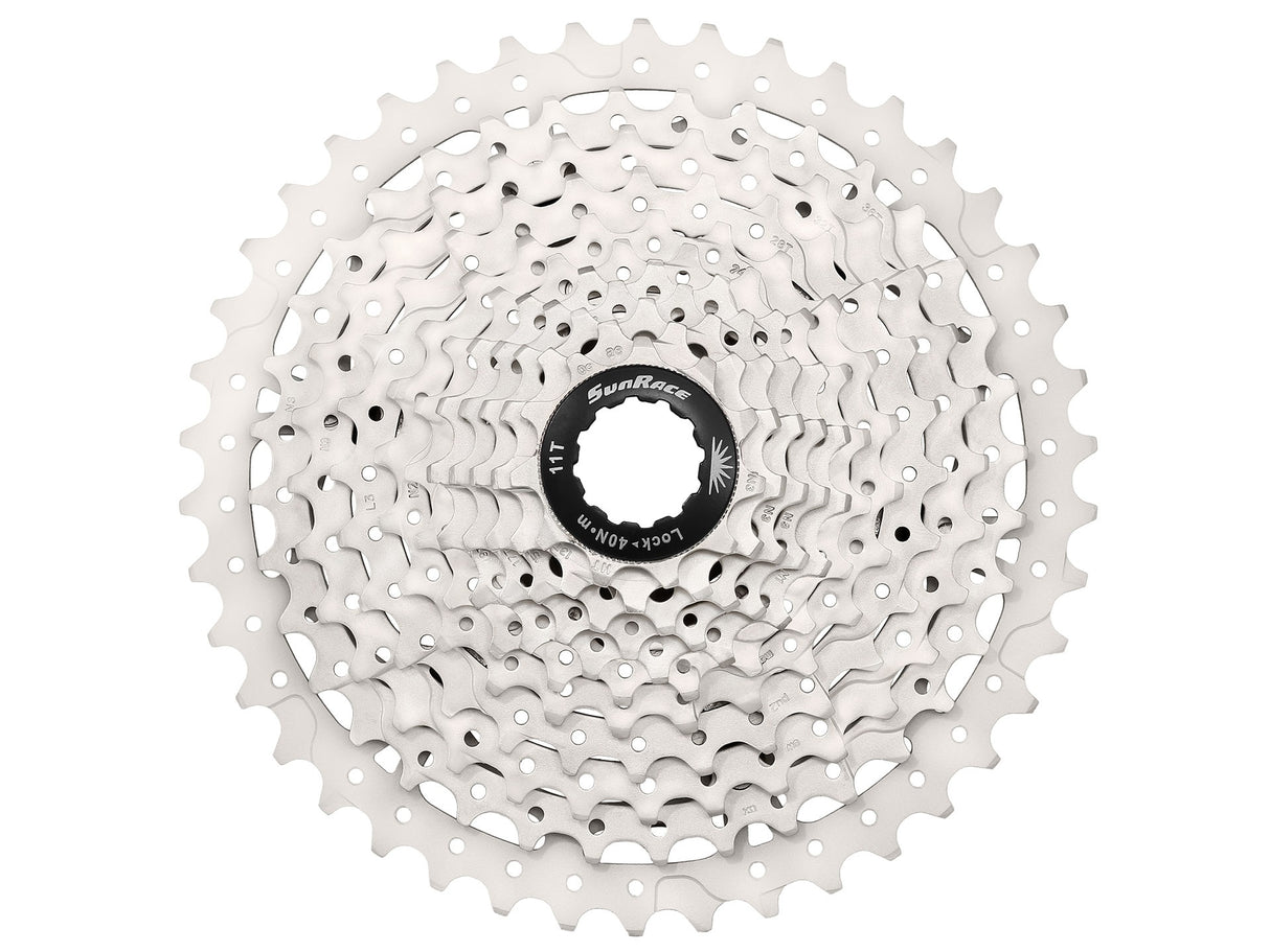 Sunrace Cassette 10V 11-42 CSMS3 Metallisk sølv