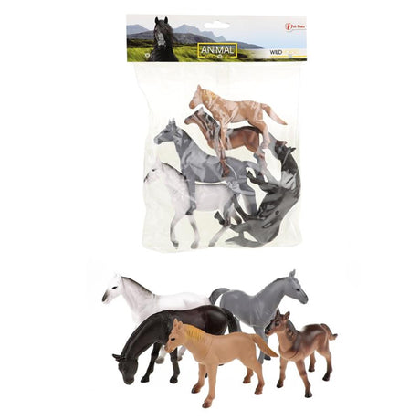 Toi-toys Toi Toys Pferde 5 Stück im Beutel