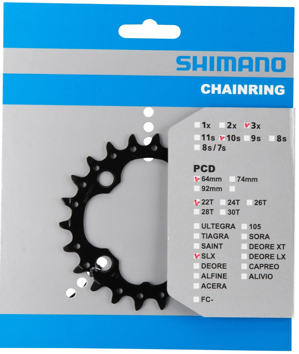 Shimano chaining Blat 22T Deore Slax FC-M612 22T-An