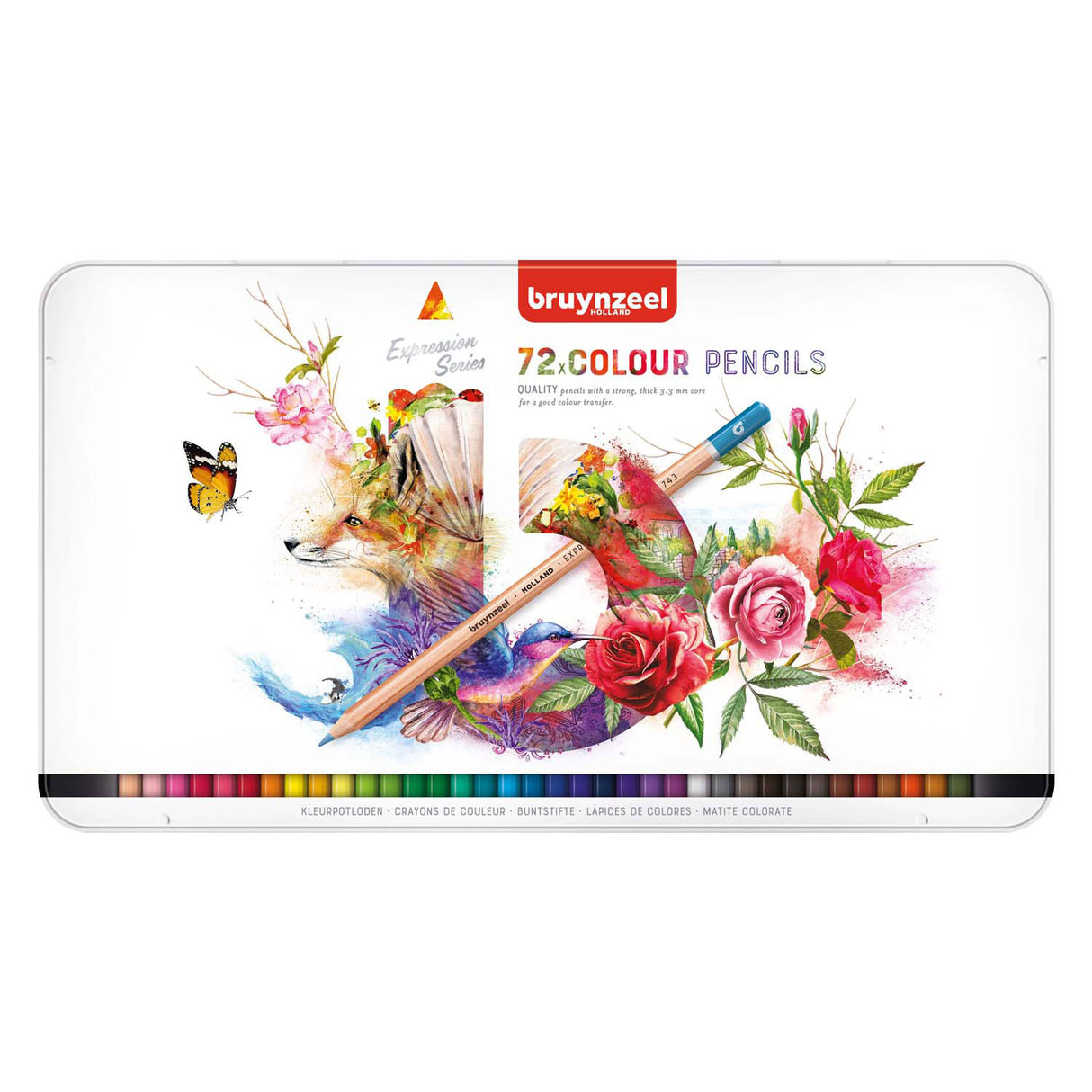 Bruynzeel Expression Buntstifte Dose 72