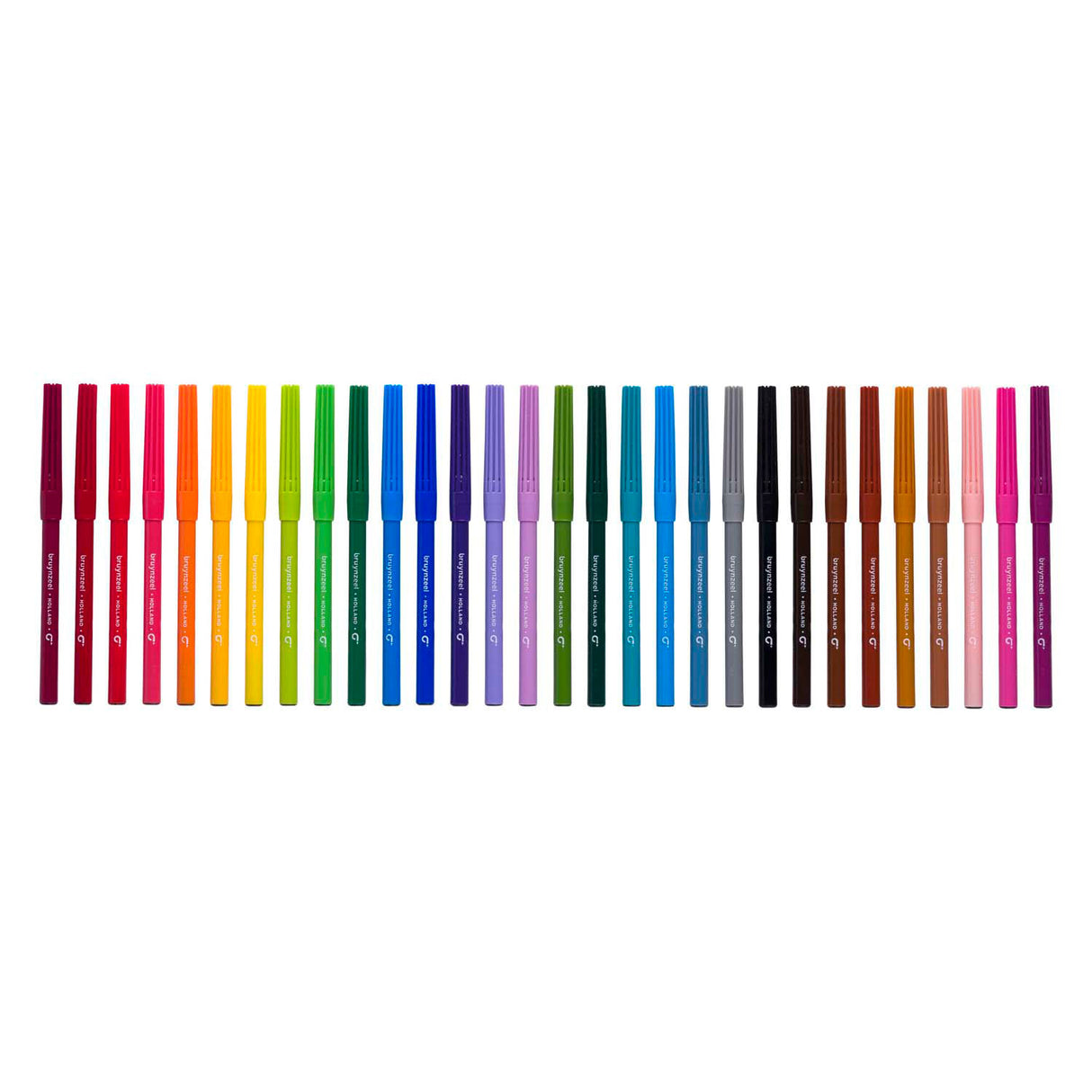Bruynzeel Filzstift-Set, 30 Farben