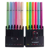 Bruynzeel Fineliner-Set Neon-Pastell, 12 Farben