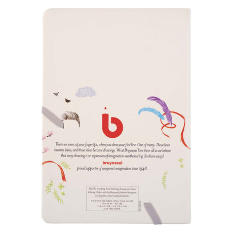 Bruynzeel Creatives Skizzennotizbuch A5 140 g m² 80 Blatt
