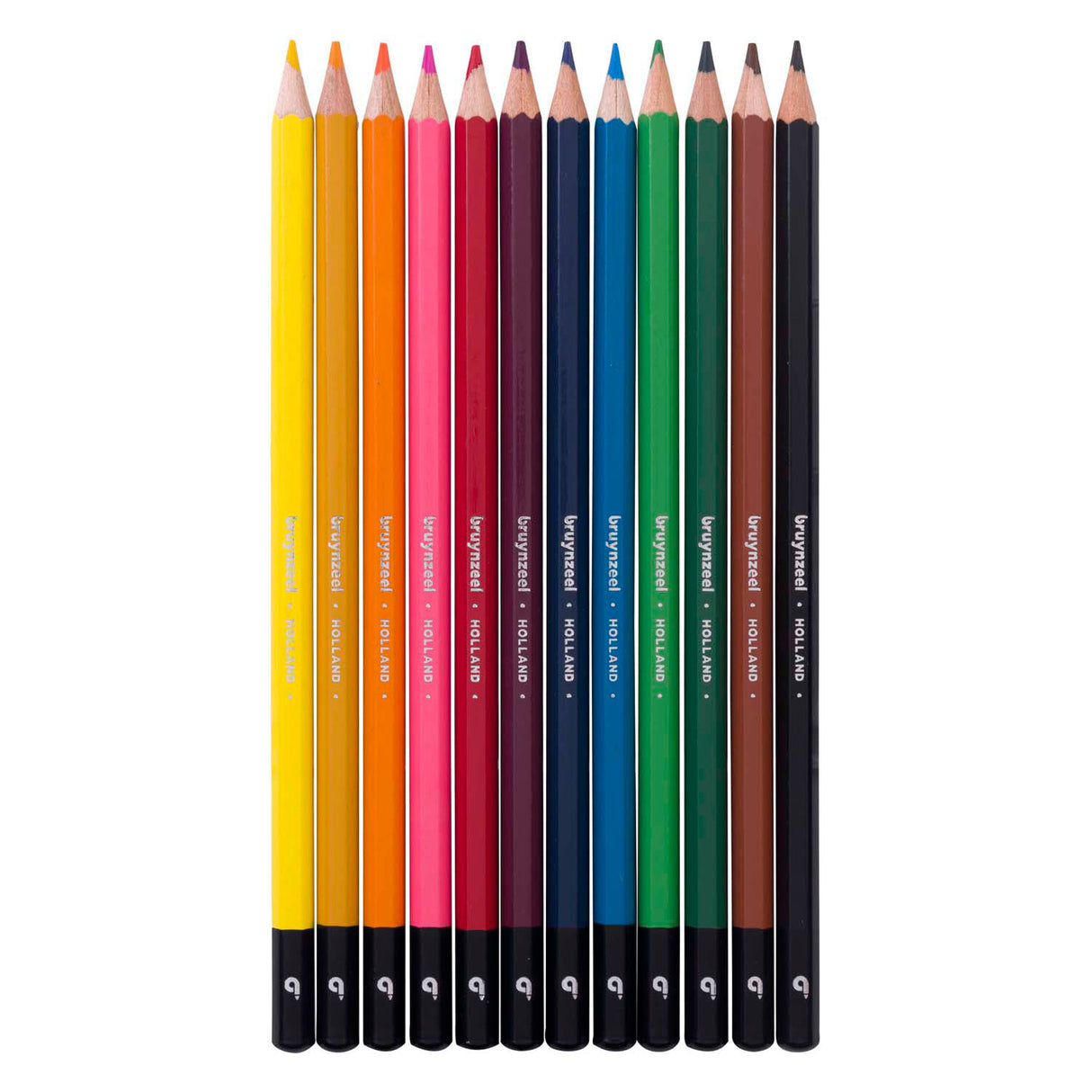 Bruynzeel Buntstifte Dose, 12 Farben