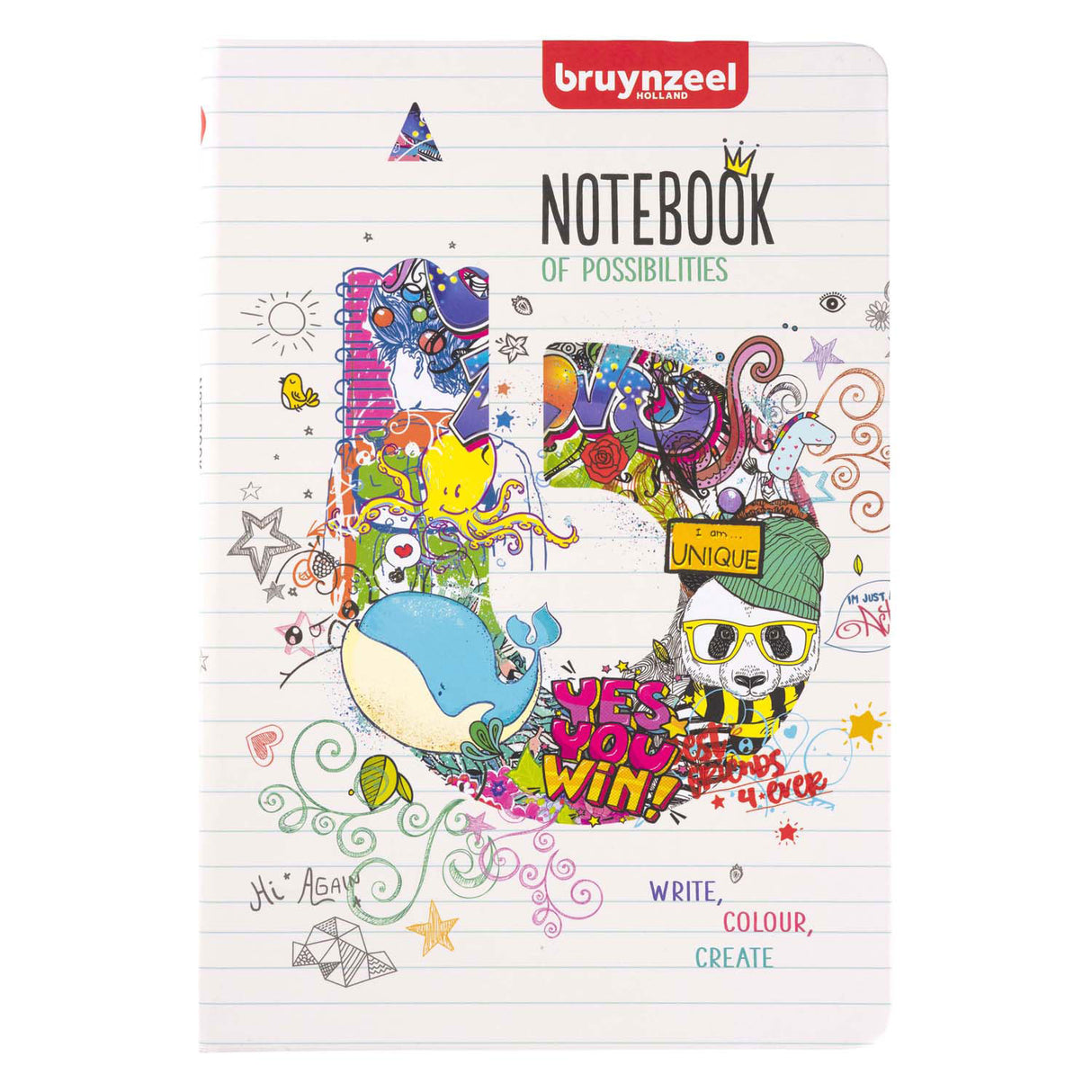 Bruynzeel Notizbuch A5 80 g m 160 Seiten