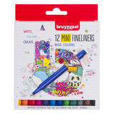 Bruynzeel Fineliner Mini-Set 12 Farben
