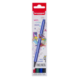 Bruynzeel Fineliner-Set 4 Farben