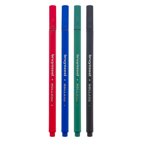 Bruynzeel Fineliner-Set 4 Farben