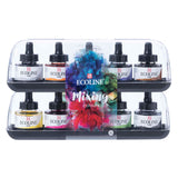 Bruynzeel Ecoline Flüssig-Aquarell-Mischset, 10 x 30 ml