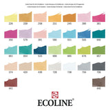 Bruynzeel Ecoline Pinselstift-Set zusätzlich, 30 Farben