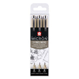 Sakura Pigma Micron Fineliner-Etui – 3 Fineliner – Schwarz